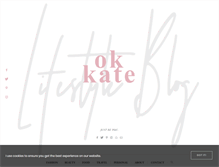 Tablet Screenshot of okkate.com